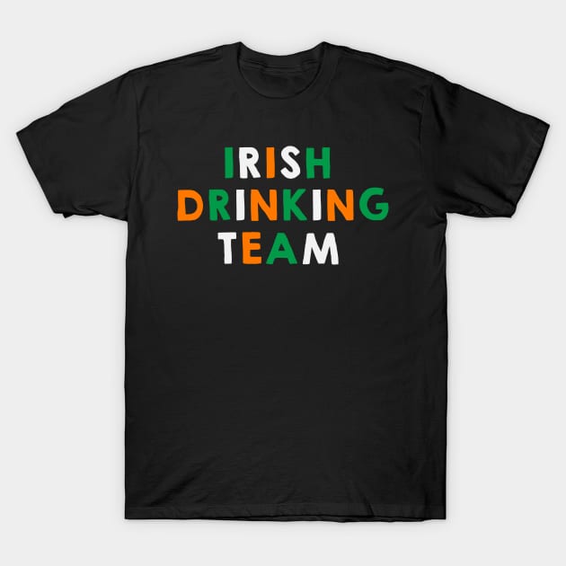 Irish Drinking Team T-Shirt by drewdesign